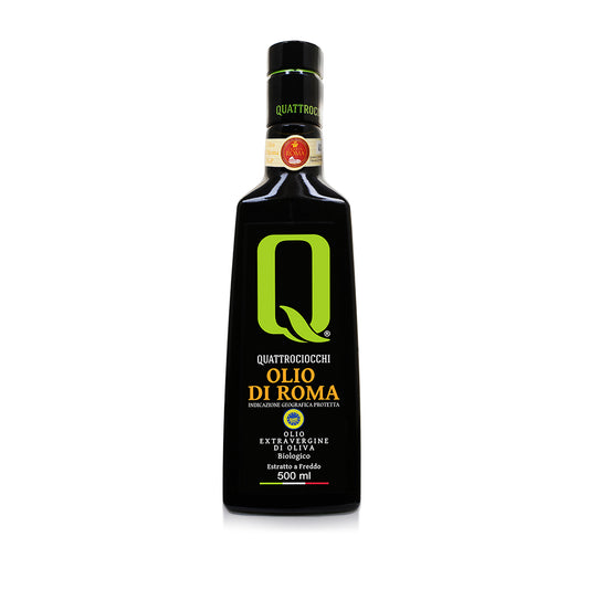 Quattrociocchi Olio di Roma IGP Organic Extra Virgin Olive Oil – Italy 500ml