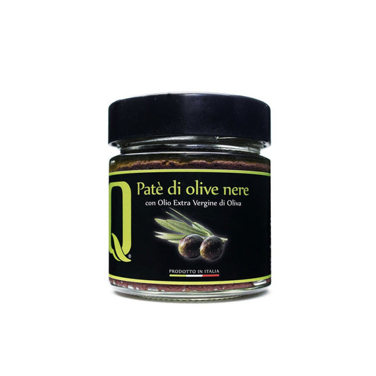 Italian Black Olive Paté with Extra Virgin Olive Oil 190gr