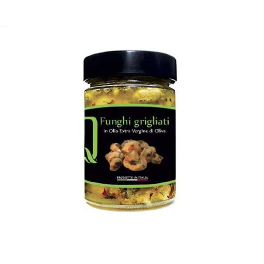 Italian Grilled Mushrooms in Extra Virgin Olive Oil - 320gr