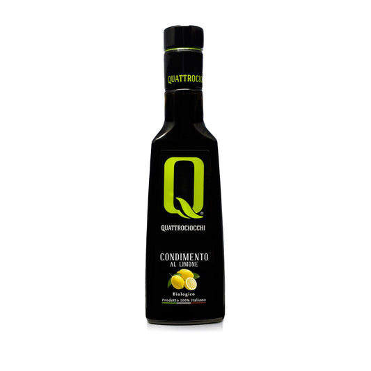 Organic Lemon Olive Oil | Quattrociocchi Condimento al Limone – Italy